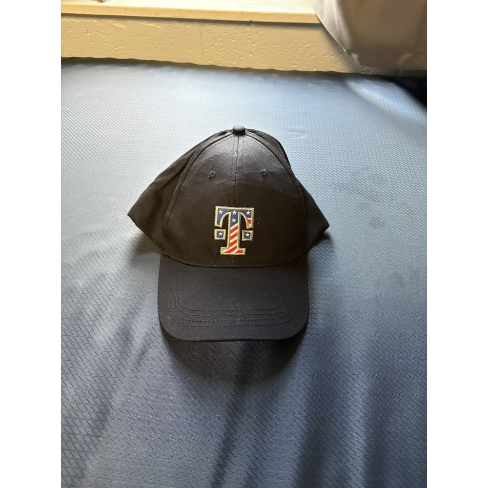 T-Mobile Tuesdays Baseball Cap Hat Black w/ Patriotic Design  Camo underneath